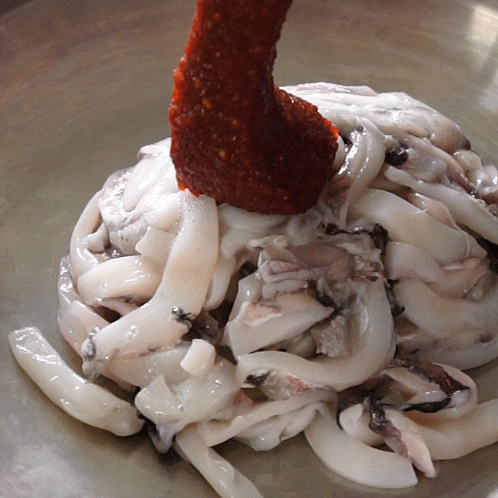 봉쿡 매콤 갑오징어 볶음 밀키트 (2~3인분)